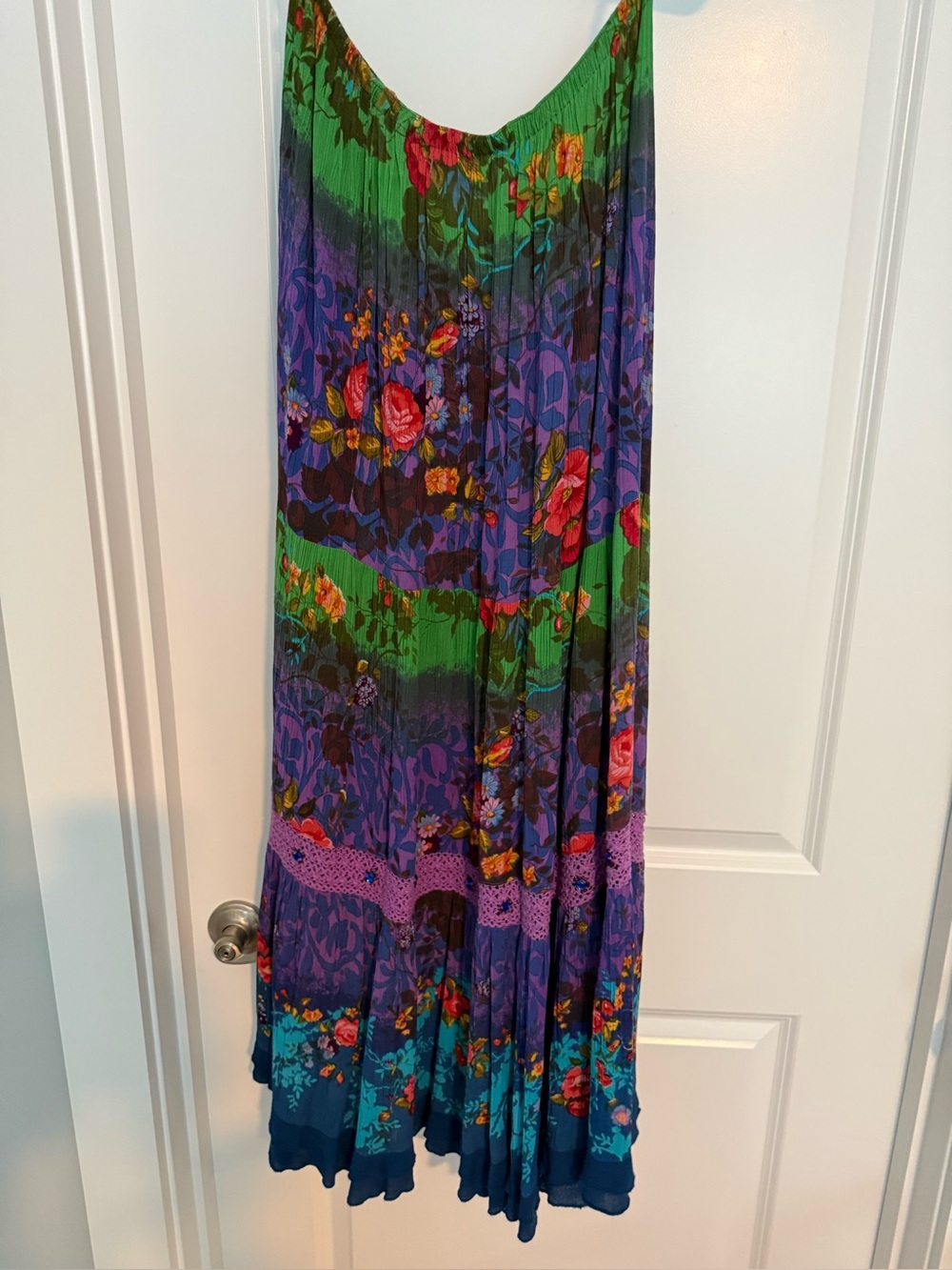 Beautiful colorful maxi skirt